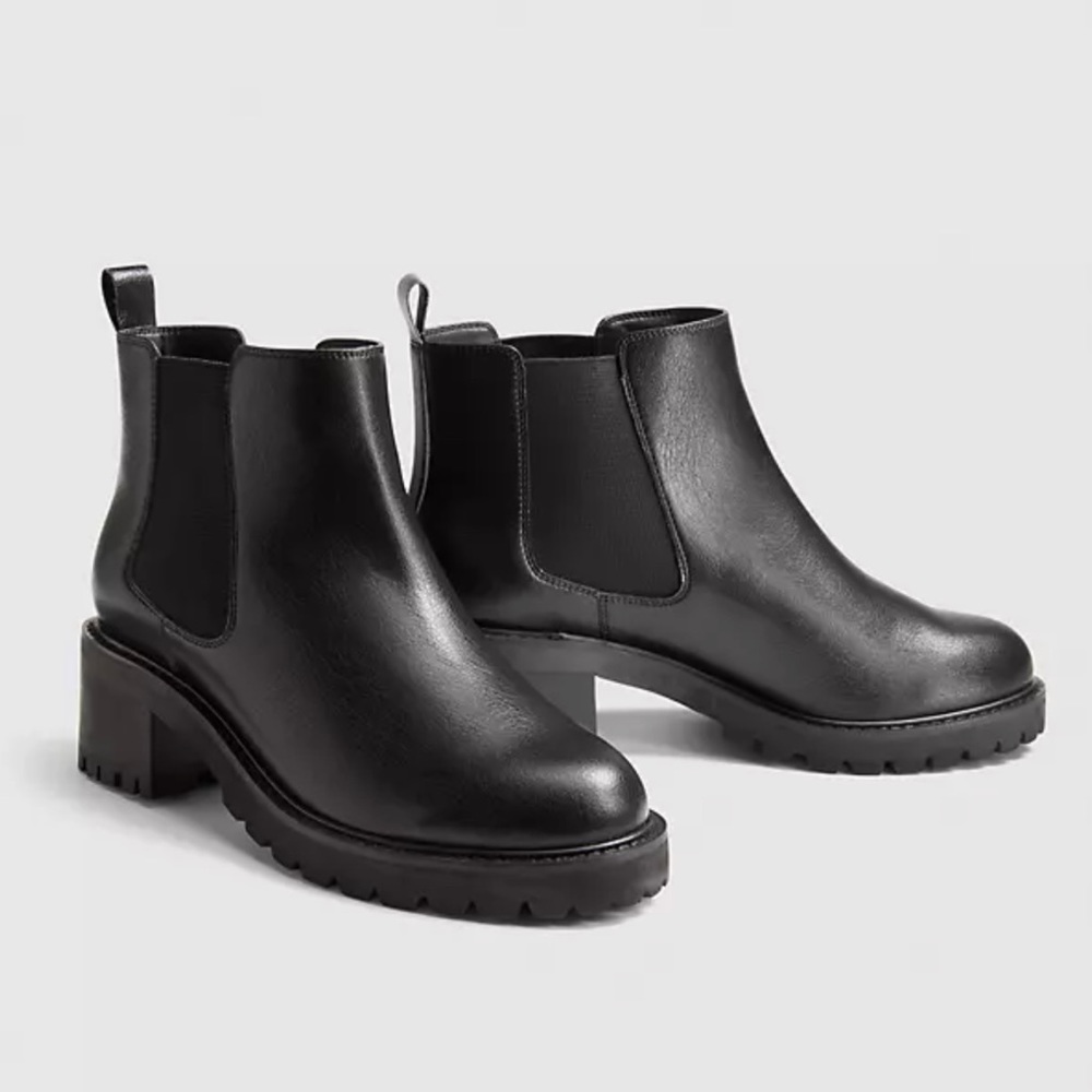Brand New Black 8.5W Lane Bryant Slip-on Boot